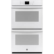 Wall Ovens - White GE 30 in. Smart Double White