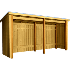 Plus Förråd Nordic Multi 4,7m² 2 öppen (Byggnadsarea )