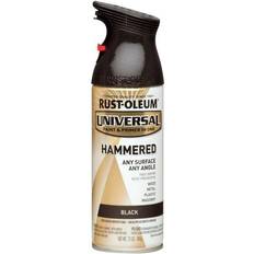 Black Paint Rust-Oleum Universal All-Surface Hammered Spray Wood Paint Black