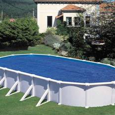 Auskleidungen Planet Pool Solarplane Luftpolsterabdeckung für Oval 730x375 cm 230 µm