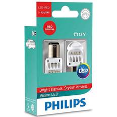 Philips VisionLED Signallampa 12836REDX2 2-pack