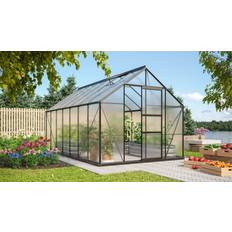 Polycarbonat 6mm drivhus Vitavia Merkur 11500 drivhus poly Aluminium Polycarbonat