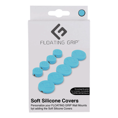 Floating Grip Spil tilbehør Floating Grip Vægbeslags covers Blød silikone Tyrkis