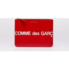 Monederos y Llaveros Comme des Garçons Wallet 'Huge Logo' Pouch - Red