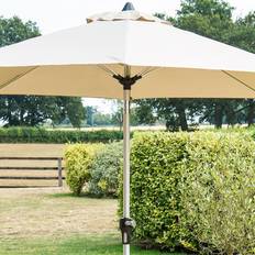 Maze Rattan 3m Round Garden Parasol