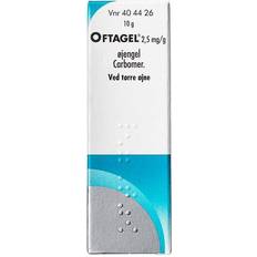 Oftagel Oftagel Øjengel 2,5 mg/g 10