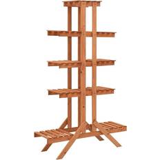 vidaXL Plant Stand 32.7"x9.8"x52" Solid Firwood