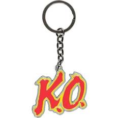 Street Fighter Metal Keychain KO