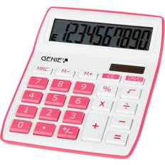 Genie 12264 840P 10 Digit Desktop Calculator Pink