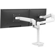 Dual arm mount Ergotron LX Dual Stacking Arm Low-Profile Top