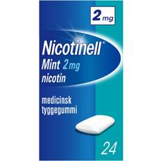 Nicotinell tyggegummi 2 mg Nicotinell Mint Tyggegummi 2 mg