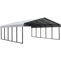 Outbuildings Arrow ShelterLogic Carport, 20'W 24'L 7'H (Building Area )