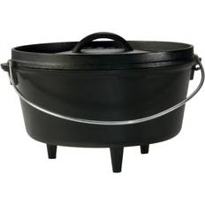 Lodge Cast Iron Camp Dutch Gjutjärnsgryta 4,7L with lid