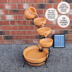 Fontane MonsterShop Monster Shop - Terracotta 4 Tier Spilling