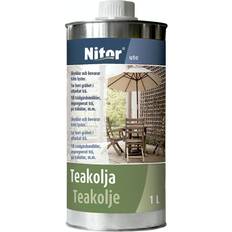 Nitor Målarfärg Nitor Träolja Teakolja 1 226643 Träolja