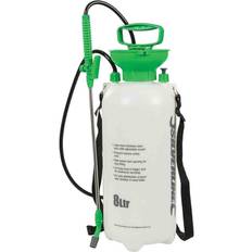 Blanco Pulverizadores de Jardín Silverline 8L Pressure Sprayer & Pump For Lawns