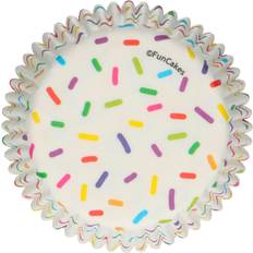 Bagetilbehør Funcakes Sprinkles Muffinsforme Muffinform 5 cm