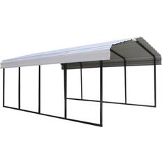 Carports Arrow 12 ft. Horizontal Peak Carport Kit (Building Area )