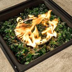 Verde Hogueras Teamson Home 4 Kg Lava Rocks Pit, Tempered Fire