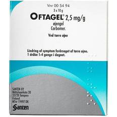 Oftagel Oftagel Øjengel 2,5 mg/g
