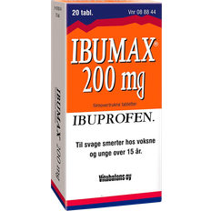 Håndkøbsmedicin Ibumax 200 mg 20 tabs Tablet