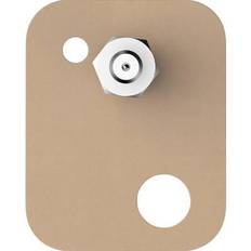 TESA Attaches TESA Vis Adhésive Rectangulaire 77905-00000-00 (L x 23 mm x 16 mm beige 2 pcs)