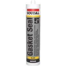 Silikone fugemasse Soudal SILIKONE FUGEMASSE SORT GASKETSEAL 310ML 1stk