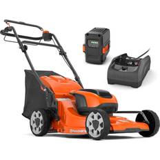 Husqvarna Tondeuses à Batterie Husqvarna Pack LC 142iS Chargeur Tondeuse à Batterie