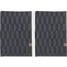 Mette Ditmer Geo Bath Towel Gold, Grey, Green, Blue, Pink (55x35cm)