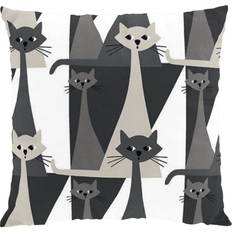 Arvidssons Textil Kuddfodral Kitty Kuddöverdrag Grå