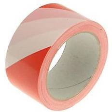 Faithfull Hazard Warning Safety Tape 50mm FAITAPEHAZRW