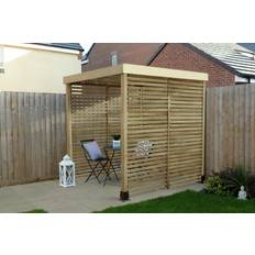 Forest Garden Modular Pergola with 3 Side Panel Pack