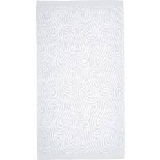 Silver Gästhanddukar Nalu Nicole Scherzinger Makai Towels Hand Gästhandduk Vit, Svart, Silver