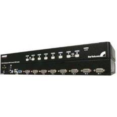 Usb hubs 8 port StarTech 8 Port 1U Rack Mount USB PS