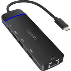 USB-hubs Gearlab Dockingstation USB-C Gen