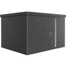 Rostfritt stål Förråd & Bodar Biohort Trägård skjul Neo 3D Dubbeldörr, metallic (Byggnadsarea )
