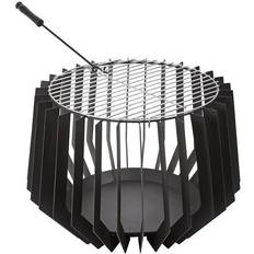 Trueshopping Outdoor Steel Fire Pit Basket