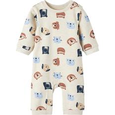 Name It 9-12M Tute intere Name It Tuta in Felpa Nbmolle Peyote - Beige