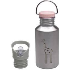 Best_rated Water Bottle Lässig Safari 500ml Stainless Steel Bottle Silver Silver