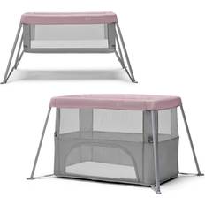 Katoen Reisbedden Kinderkraft Campingbed/Wieg Movi Pink