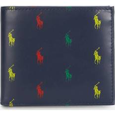 Polo Ralph Lauren All Over Print Bifold Wallet - Navy/Multi