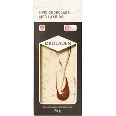 Økoladen hvid lakrids