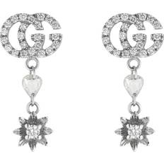 Gucci Earrings Gucci Flora 18ct Diamond Drop Earrings