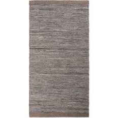 Træ Tæpper Rug Solid 75x200cm Wood Brun