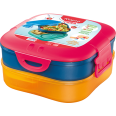 Maped Lunch Box 3-in-1, 1.4 l. Red (870701)