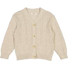 18-24M Cardigans Wheat Fossil Knit Cardigan Perle