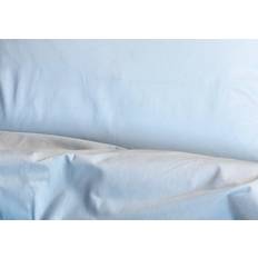 Bomuld Lagner på tilbud Omhu Omhu Percale Lagen Blå (220x140cm)