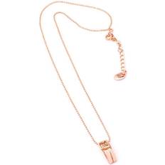 Röda Halsband Folli Follie Damhalsband 3N9S157RB (25 cm)