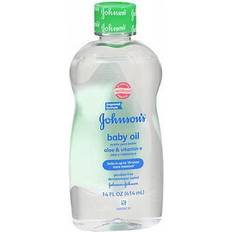 Aloe vera baby oil Johnson's Johnson's Baby Oil with Aloe Vera Vitamin E 14 fl oz False