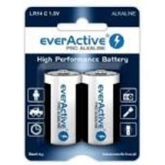 everActive Pro Alkaline-batterier LR14 C blister 2 stk